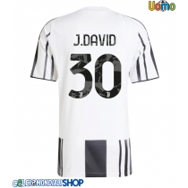 Maglie da calcio Juventus Jonathan David #30 Prima Maglia 2025-26 Manica Corta